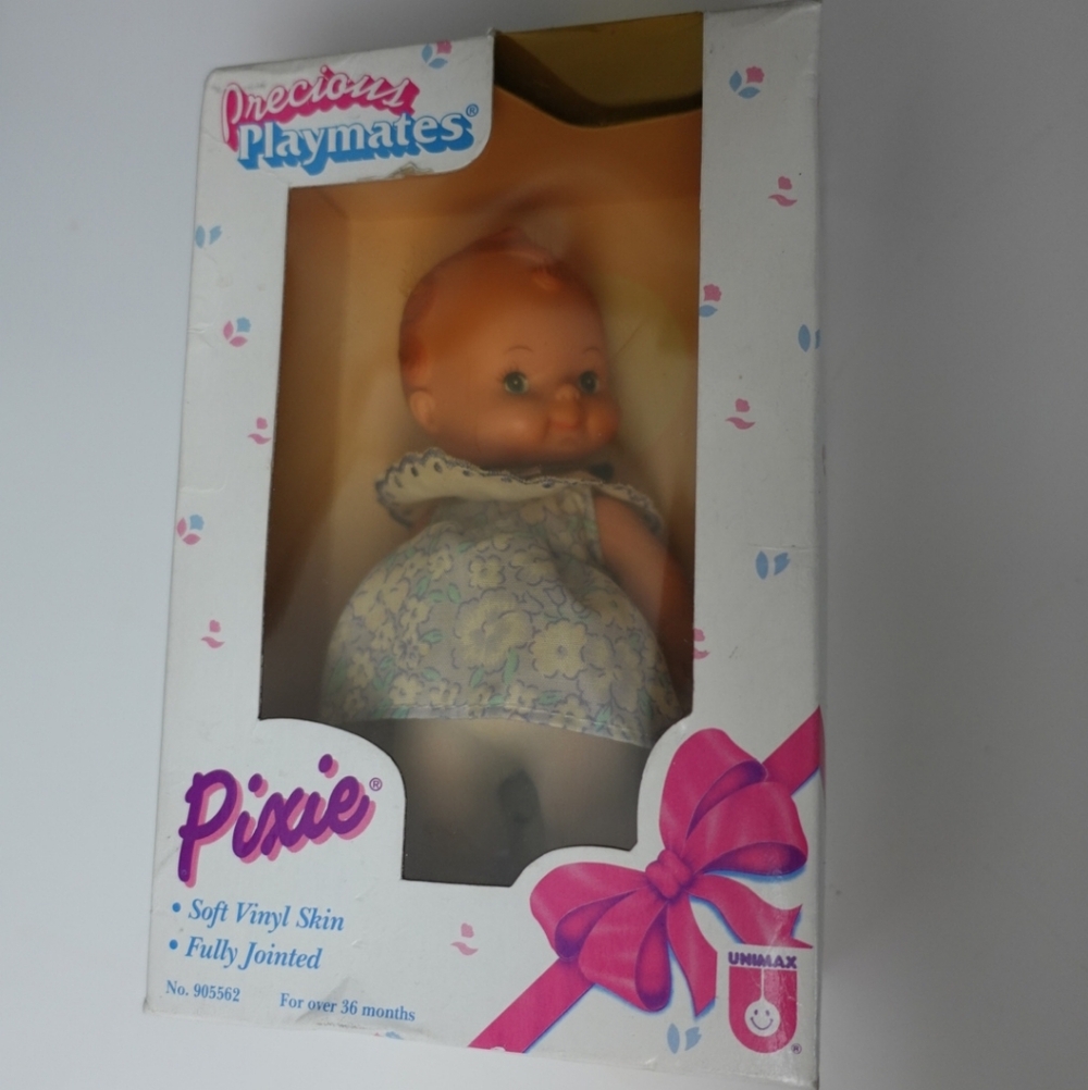 Pixie Doll in Pink Bow Dress